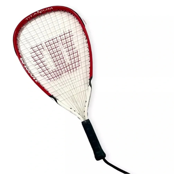 Wilson Titanium Ripper Tennis Racket with Case 3 7/8”Grip - Picture 1 of 7